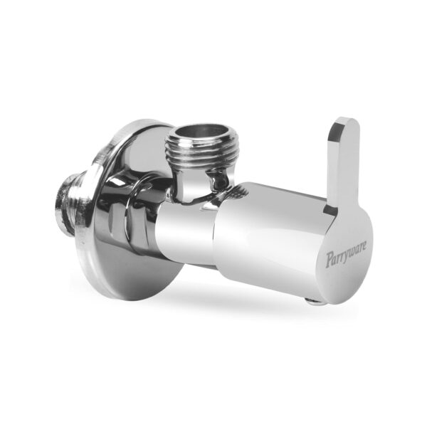 Parryware Cute Angle Valve T9880A1 With Wall Flange (Chrome Finish)