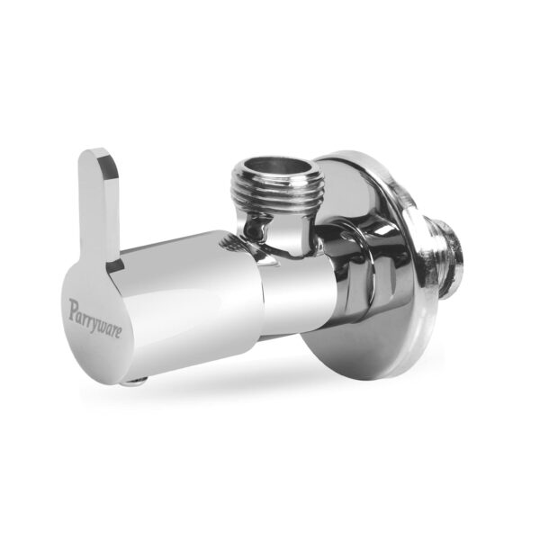 Parryware Cute Angle Valve T9880A1 With Wall Flange (Chrome Finish)