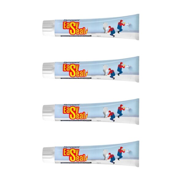 Parryware Acrylic sealant (Off-white) 75g (Pack of 4), Durable Sealant ideal for crack and joint filling in glass, tiles, ceramics & cementitious surfaces. Suitable for Commodes & Basins