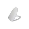 Parryware Casa/Cascade NXT Elongated Soft Close Toilet Seat Cover, White | Polypropylene Seat cover with plastic hinges | 381 x 53 x 448 (mm) | E83821C