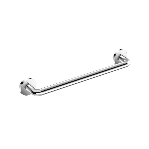 Parryware Hotelier Handgrip 450mm | Modern Bathroom Towel Bar, Chrome-Plated Safety Grab Bar for Elders, Wall Installed | T6604A1