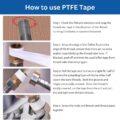 Parryware PTFE Thread Seal Tape 10 M | Leak Proof & Water proof Plumbing Perfection | (Size 12 mm x 0.1 mm x 10 mtr) | Professional high grade teflon tape (Pack of 10) (100)