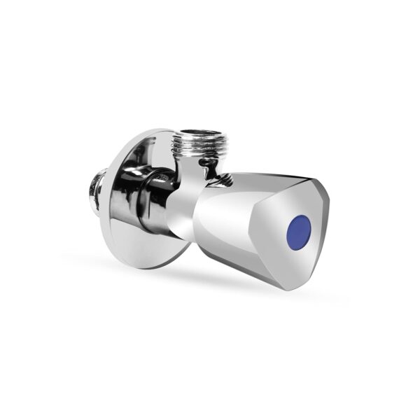 Parryware Trigon Angle Valve With Wall Flange (Chrome Finish, Pack of 4) (T9828A1-pk4)