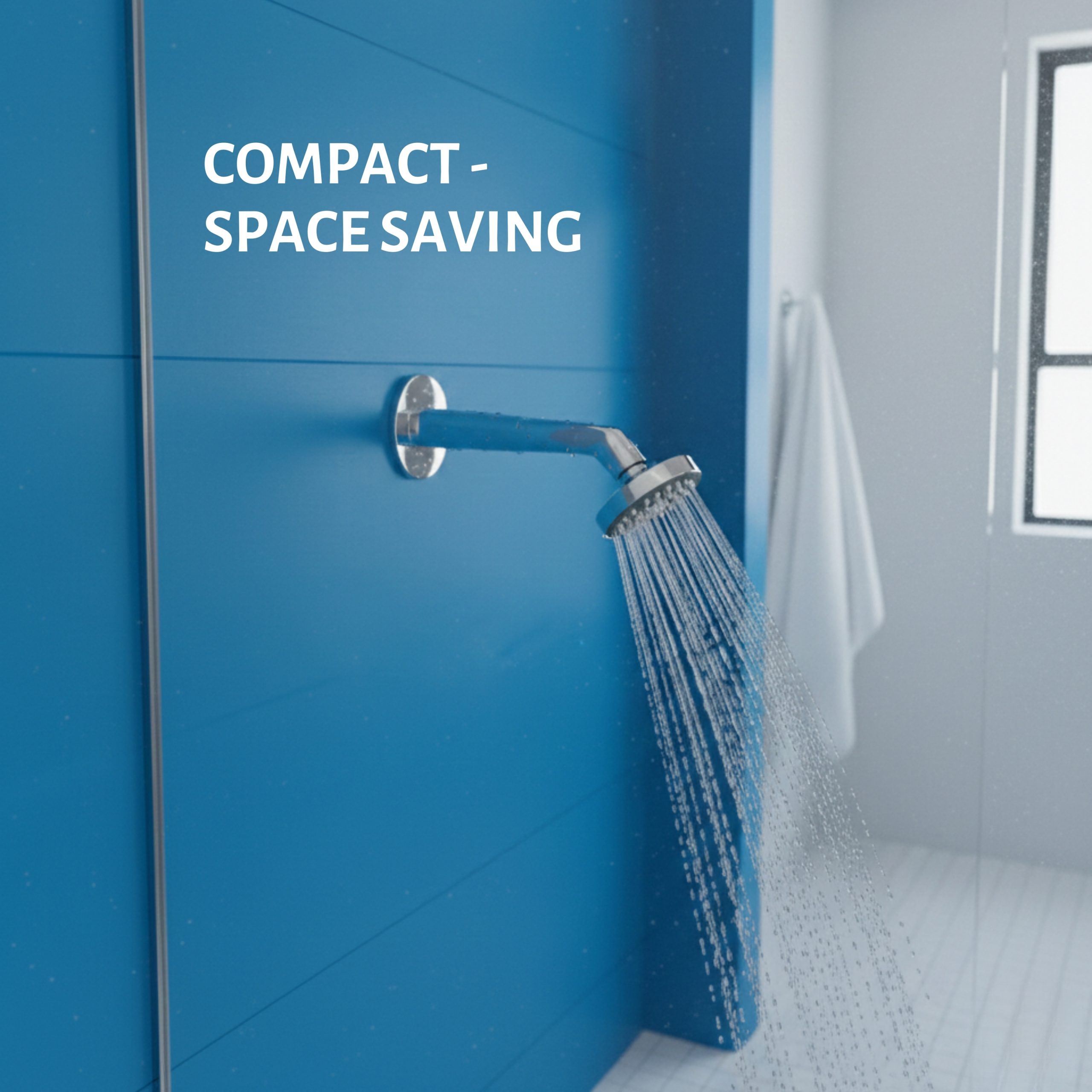 Parryware T9955A1 Square shower arm 9" | Corrosion resistant | Suitable for all model | 10 Year Warranty
