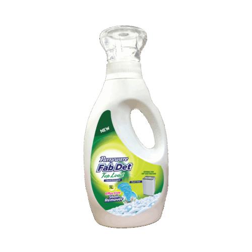 Parryware Fab Det - Liquid Detergent for Top Load Washing Machines 1L Pack | Power clean liquid for stubborn stains