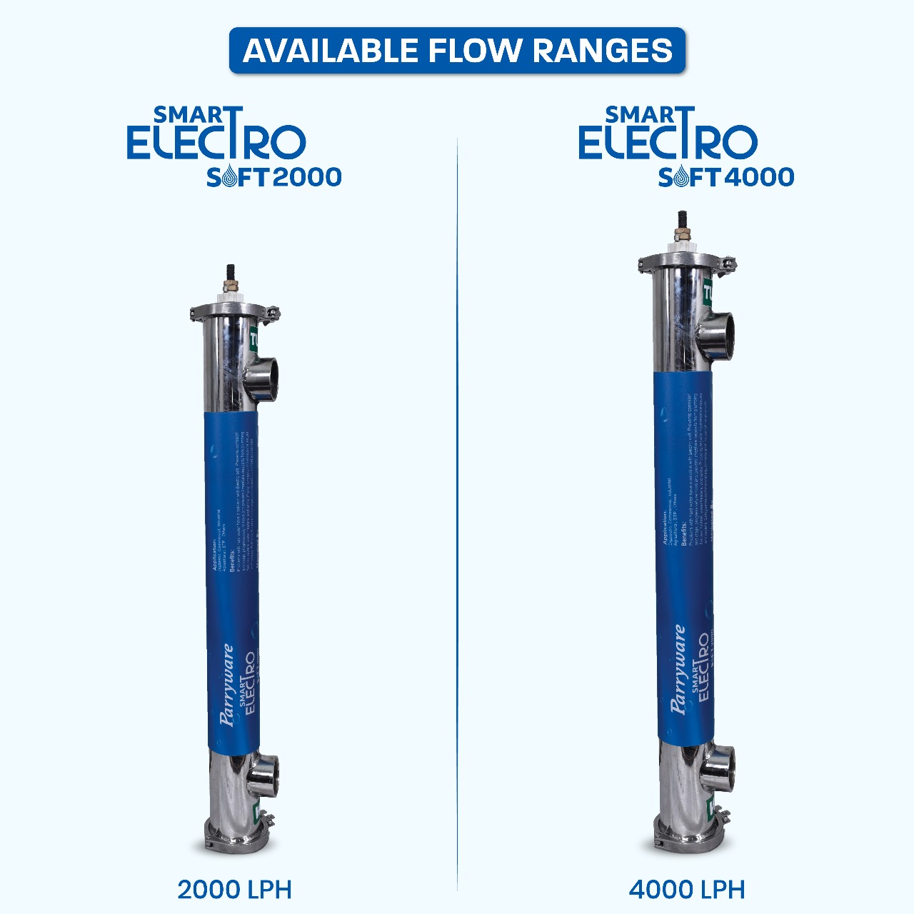 Parryware Smart Electrosoft 4000 Water Softener for hard water problems | Electrolytic Process | Flow Rate 4000 LPH - Image 10