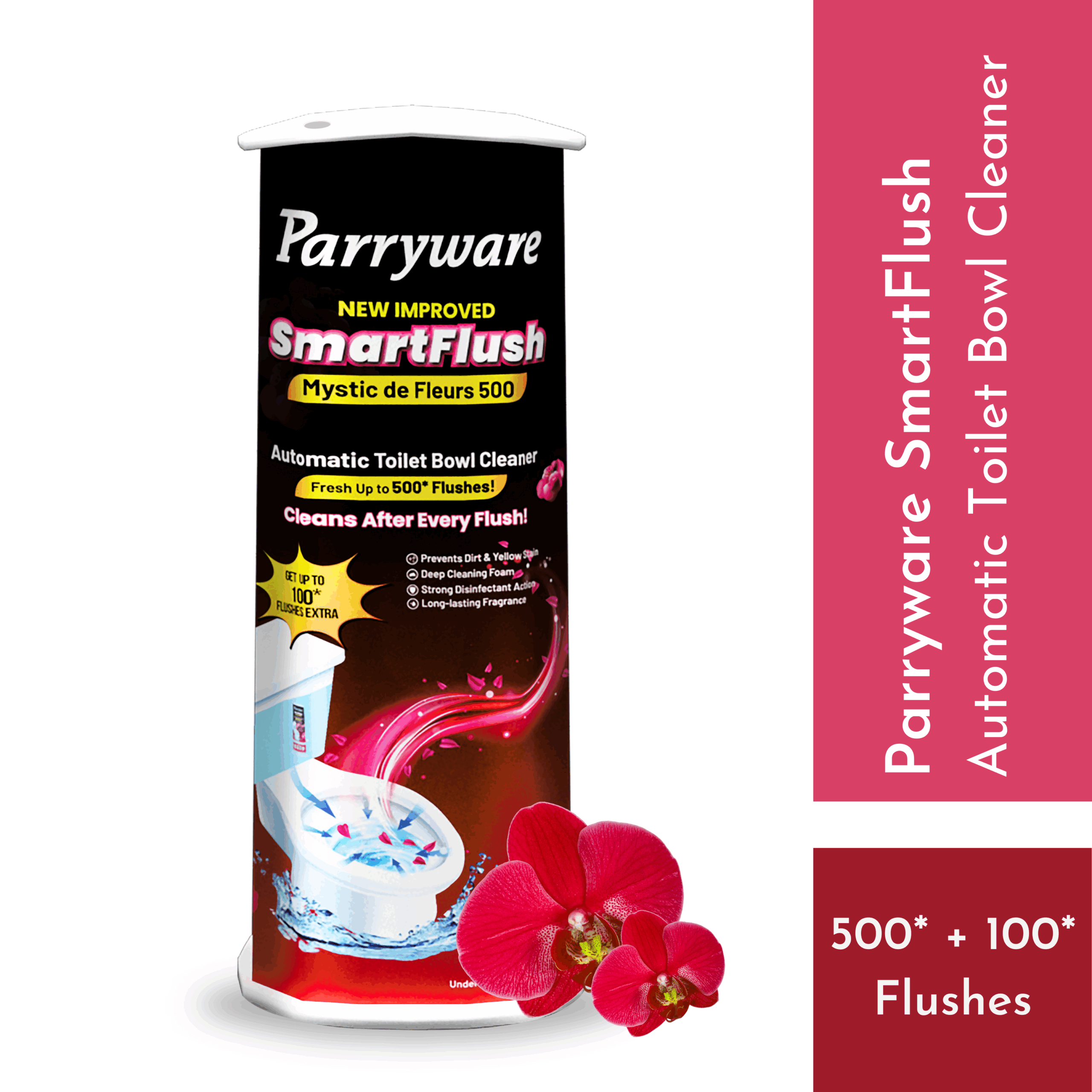 Parryware SmartFlush Mystic de Fleurs 500 - Automatic Toilet Bowl Cleaner - Image 3