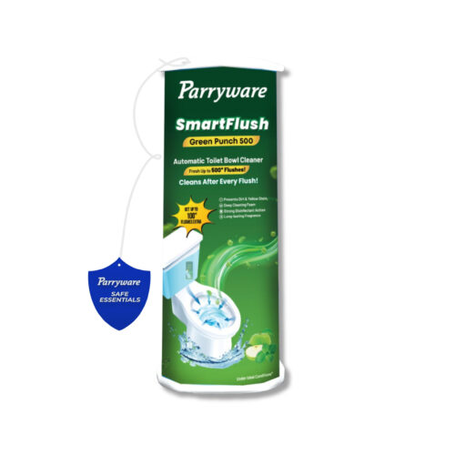 Parryware SmartFlush Green Punch 500 - Automatic Toilet Bowl Cleaner 180g