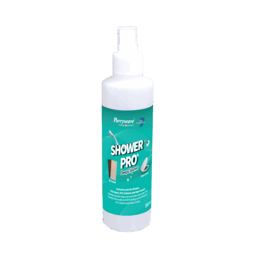 Parryware Shower Pro Deep Cleaner - 250 ml | Removes lime scale from the shower surface | Unblocks holes for free water flow