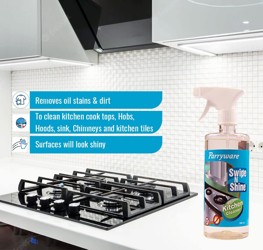 Parryware Swipe N Shine Kitchen Cleaner Spray - Image 4