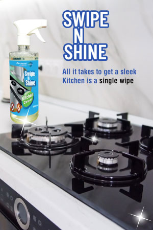 Buy 500 ml Swipe & Shine and 500 ml Gloss tile Cleaner <br> Get Brissa lavender Air freshener free - Image 5