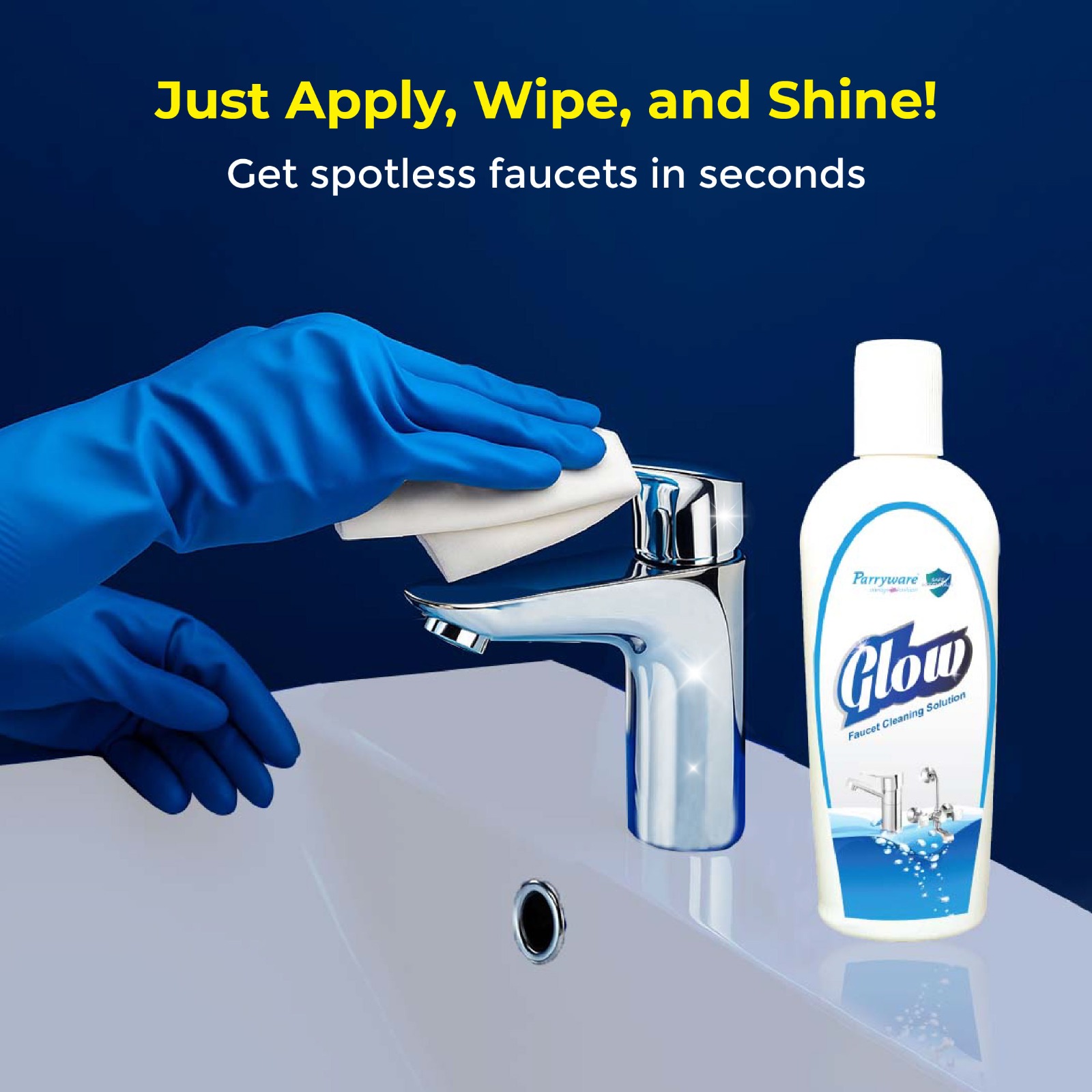 Parryware Glow - Faucet Cleaner Liquid 200 ml (Pack of 2) | FCGL0102 - Image 6