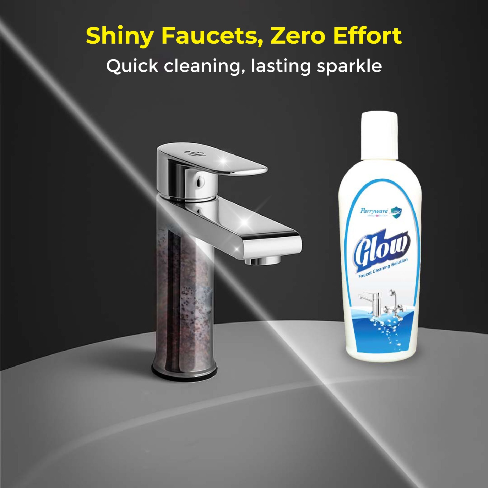Parryware Glow - Faucet Cleaner Liquid 200 ml (Pack of 2) | FCGL0102 - Image 8