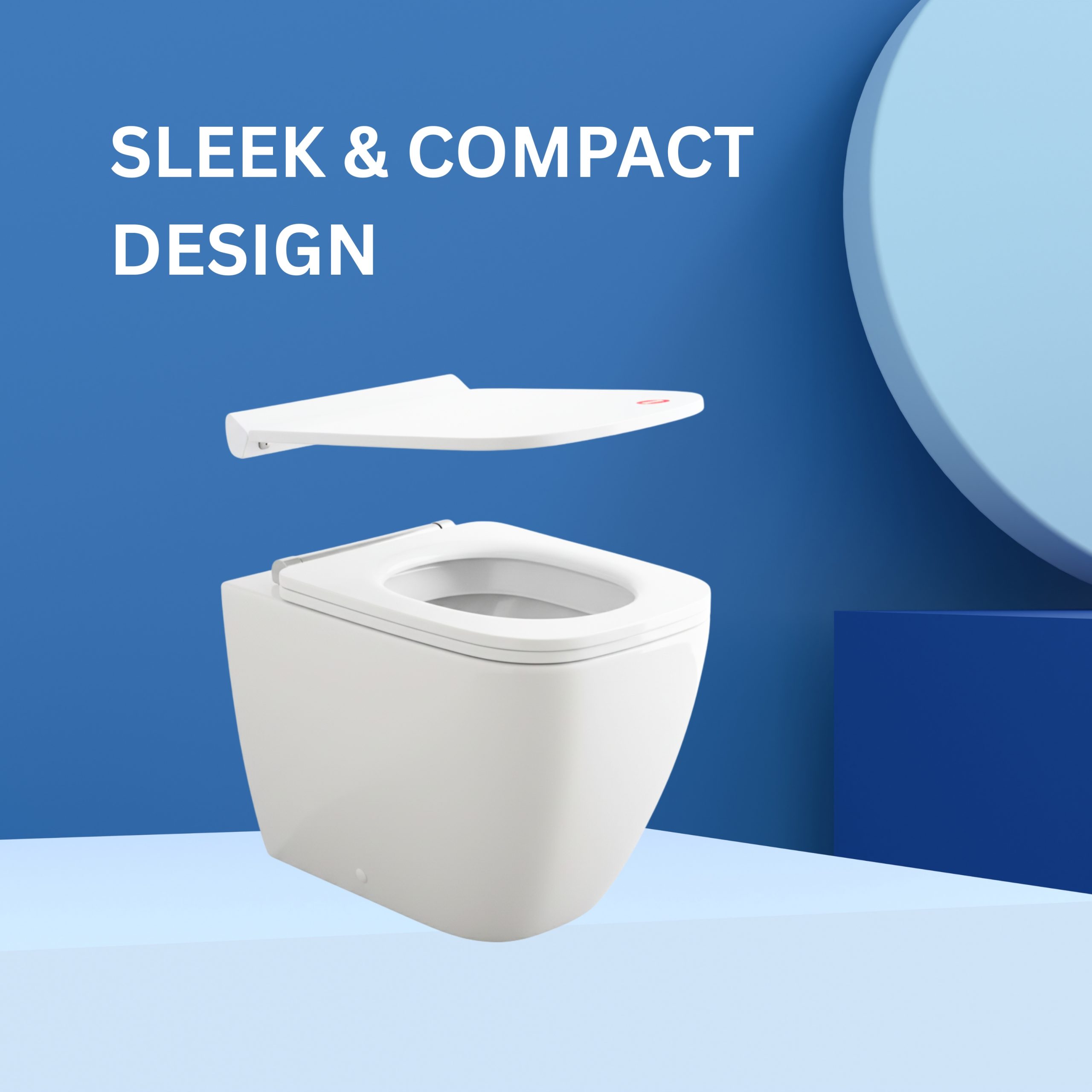 Parryware Verve Soft Close Toilet Seat Cover with Hinges | Eco-friendly Material with Superior Finish | Round Shape & White Colour | Western Commode | Bathroom Fixtures | E82941C - Image 6