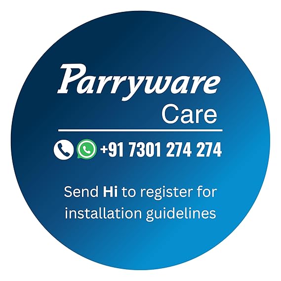 Parryware Comfort Flow Hand Shower WITHOUT HOSE & CLUTCH | Handheld Shower for Bathroom/Home/Hotel | T9871A1 - Image 7