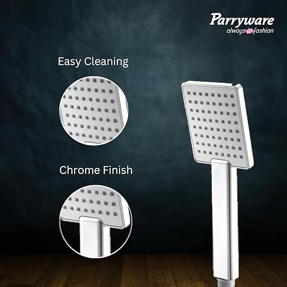 Parryware Comfort Flow Hand Shower WITHOUT HOSE & CLUTCH | Handheld Shower for Bathroom/Home/Hotel | T9871A1 - Image 5