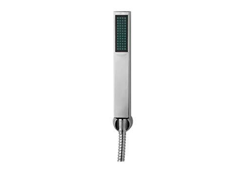 Parryware Sinatra T9946A1 Brass Hand Shower with Hose and Clutch (Silver)
