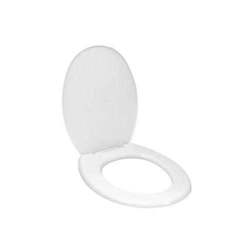 Parryware Standard Regular Seat Cover| White Toilet Seat Cover | Antibacterial & Comfortable | Commode Seat Cover for Bathroom Fixture (E80711C)