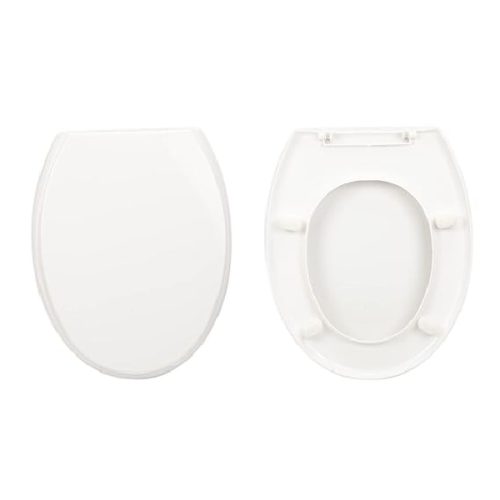 Parryware Standard Polypropylene Commode Seat Cover | Toilet Seat Cover | Standard Size | White | For Bathroom Fixtures