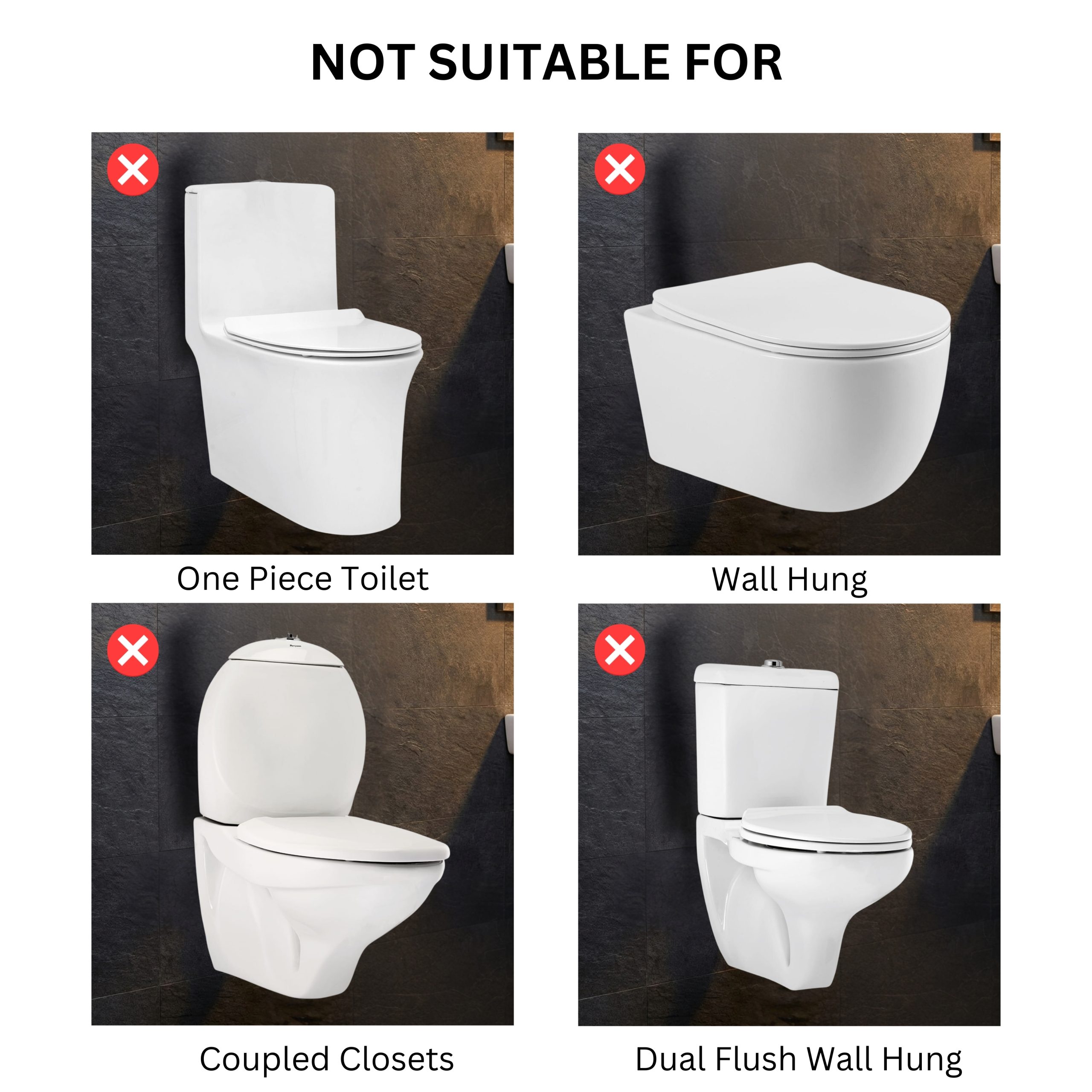 PARRYWARE VIRTIC SLIMLINE PRO Flush Tank for Toilet | Polymer/PVC Dual Flush System Exposed CISTERN (White) 6-3L | 2 Year Warranty | for Western (EWC) or Indian Commodes | E83201C - Image 8